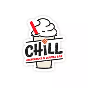 Chill Milkshake Waffle Bar LOGO